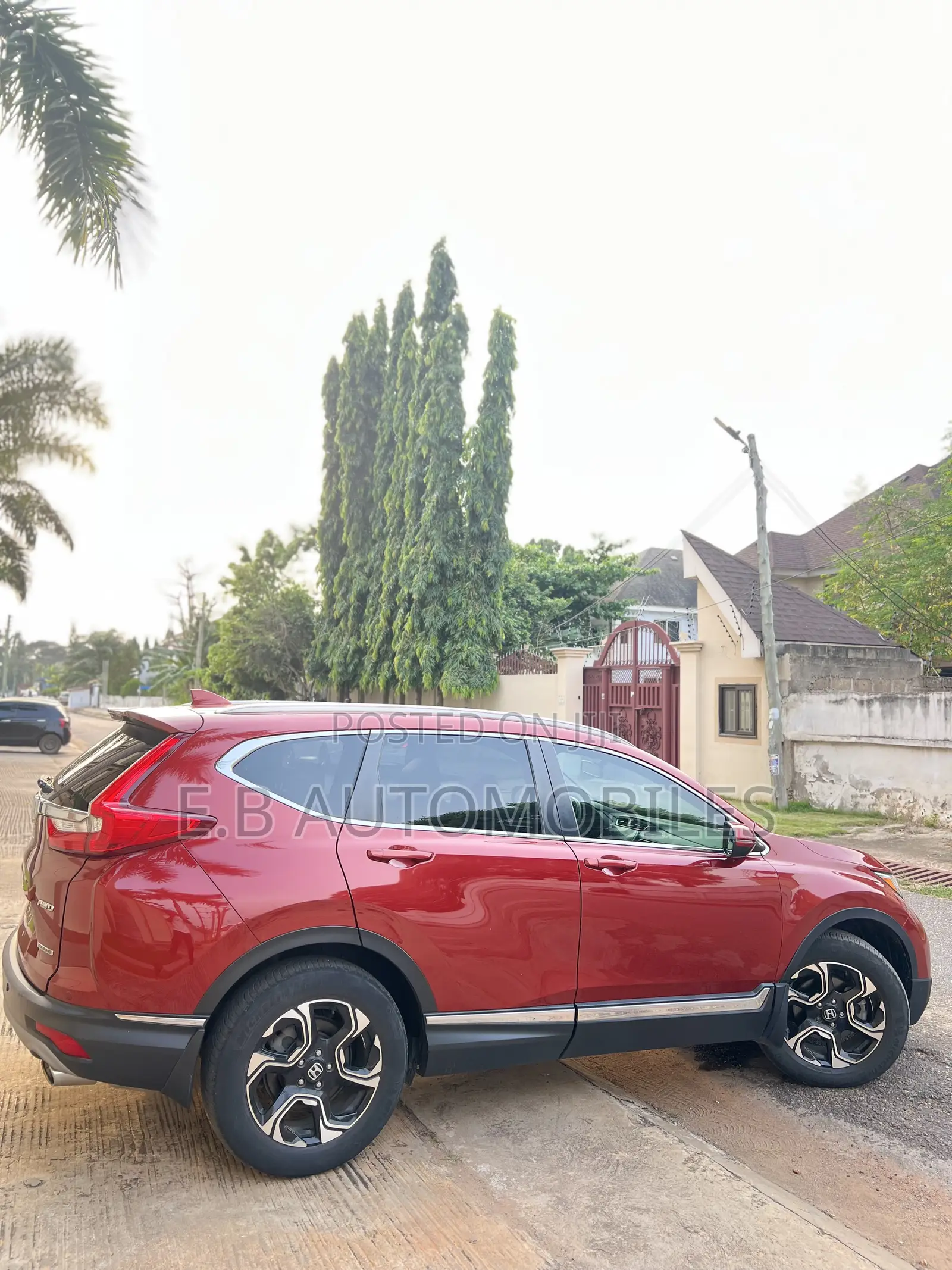 Honda CR-V Touring AWD 2018 Burgundy