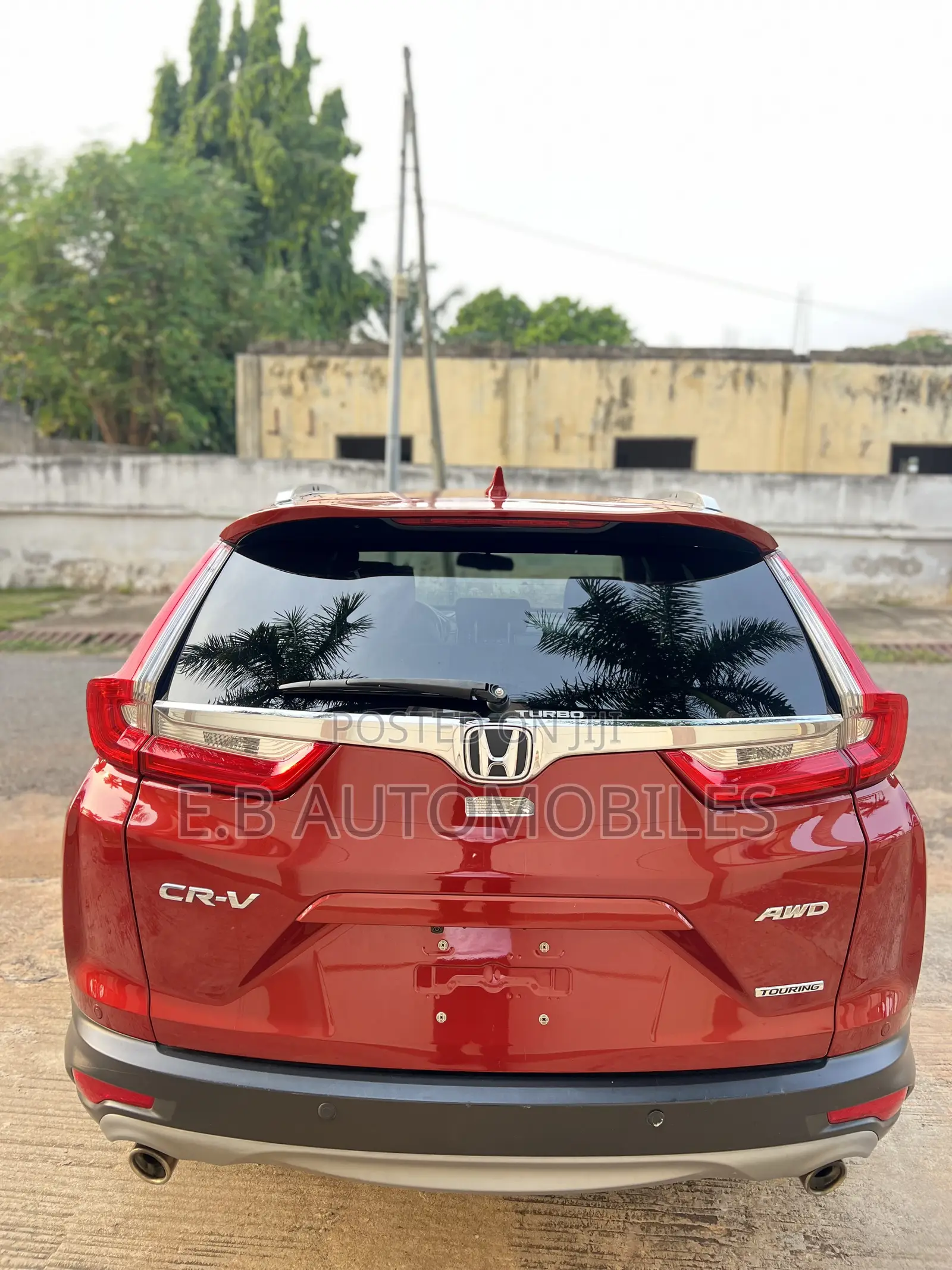Honda CR-V Touring AWD 2018 Burgundy