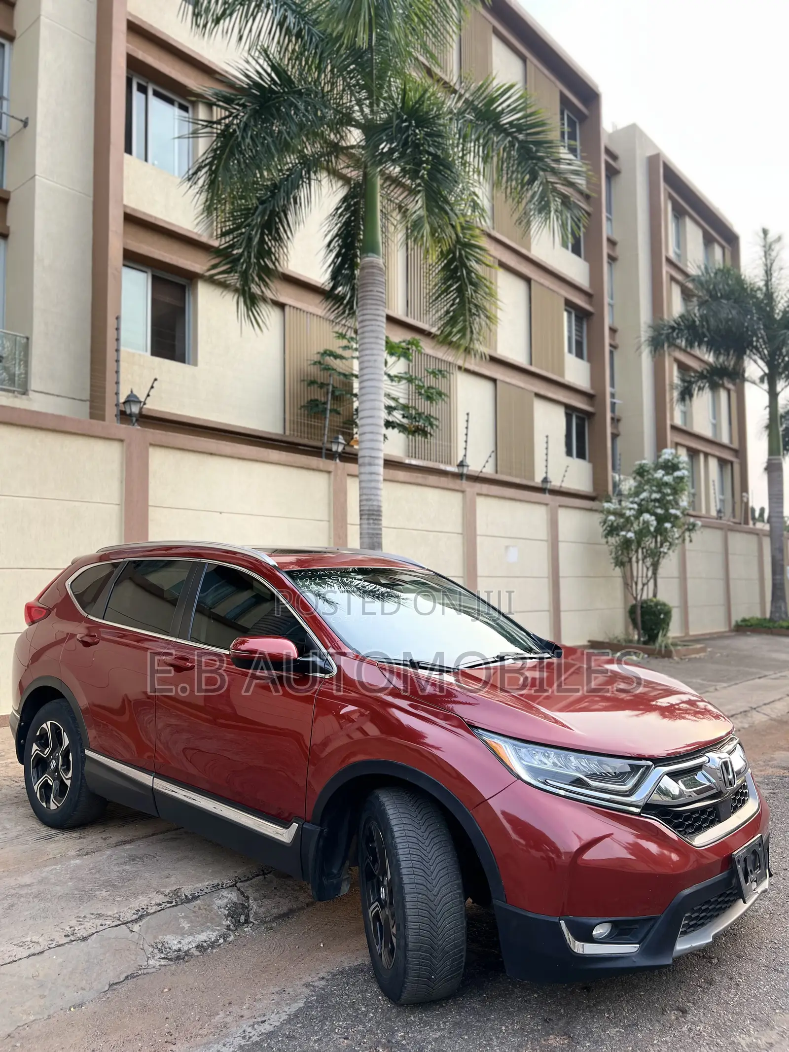 Honda CR-V Touring AWD 2018 Burgundy