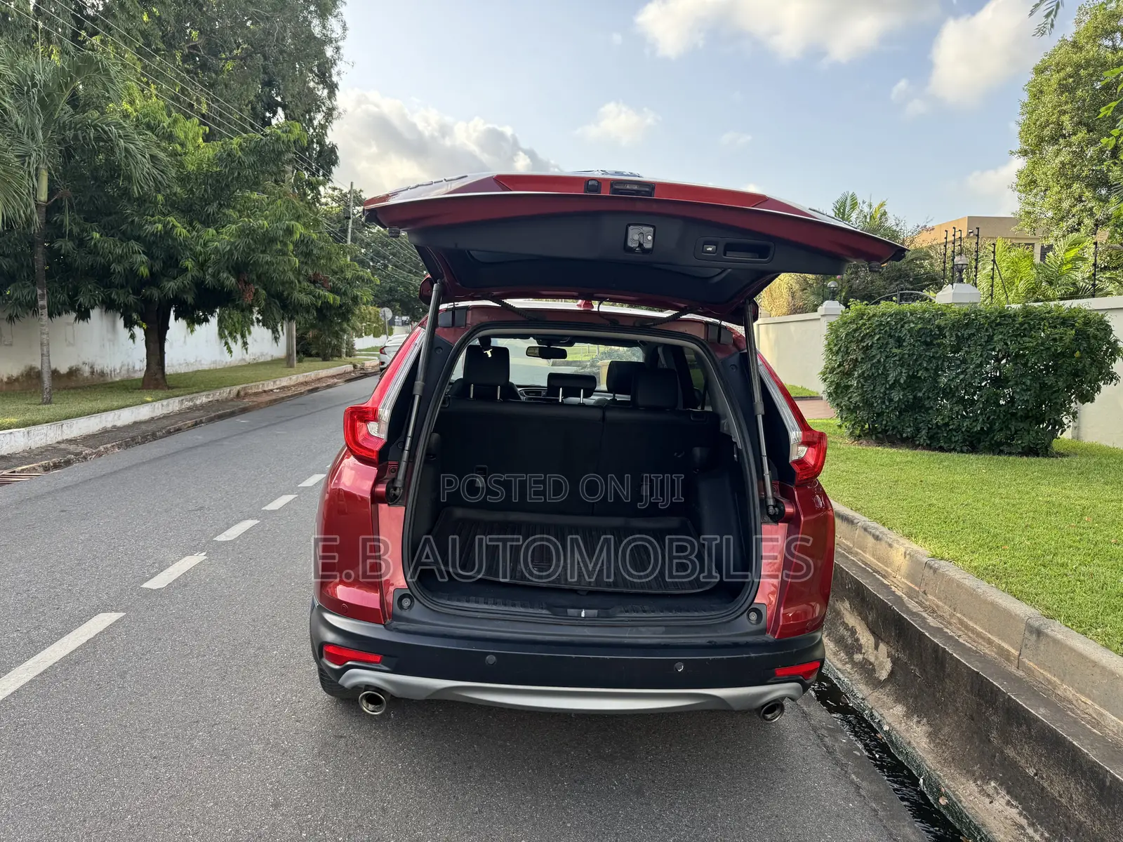 Honda CR-V Touring AWD 2018 Burgundy
