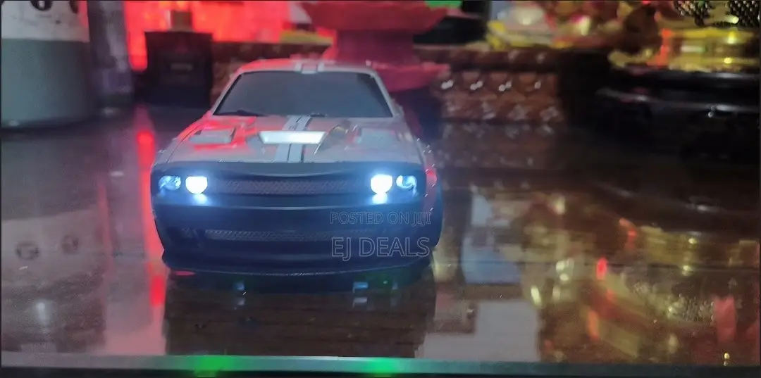 Dodge Hellcat Titanium Silver Professional Remote Control Car