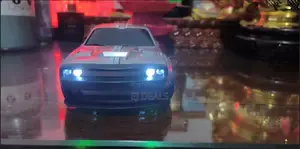 Dodge Hellcat Titanium Silver Professional Remote Control Car