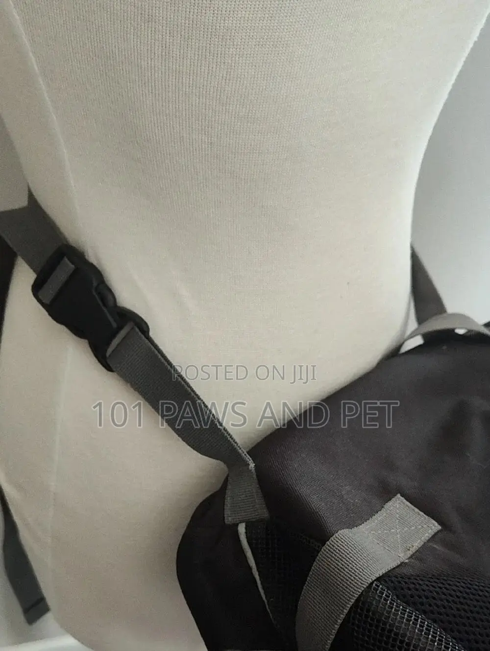 Outward Hound Blue and Black Hands-Free Front/ Back Pet Carrier