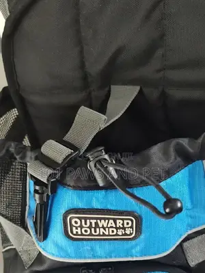 Outward Hound Blue and Black Hands-Free Front/ Back Pet Carrier