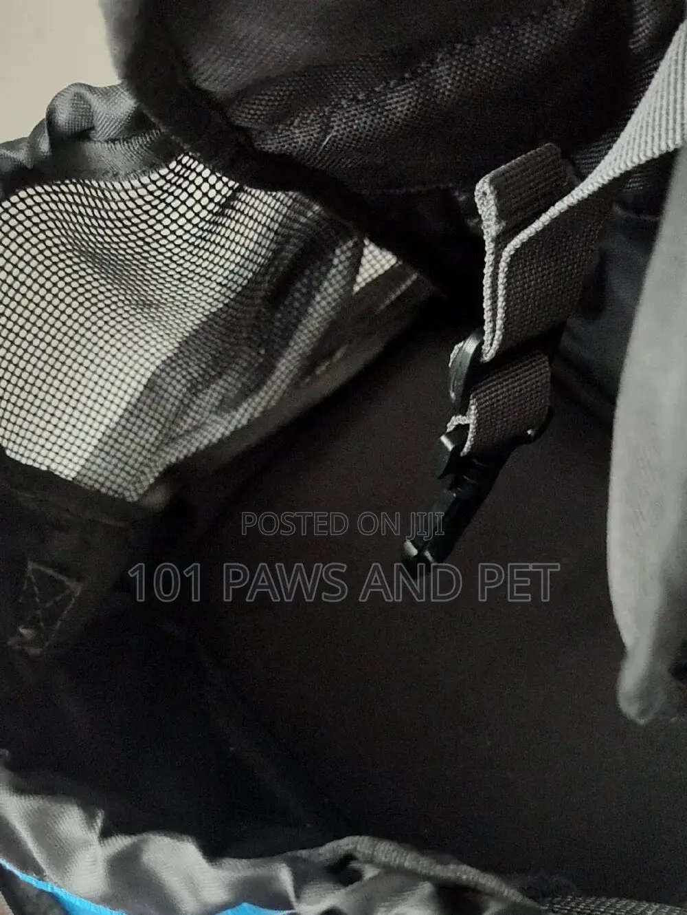 Outward Hound Blue and Black Hands-Free Front/ Back Pet Carrier