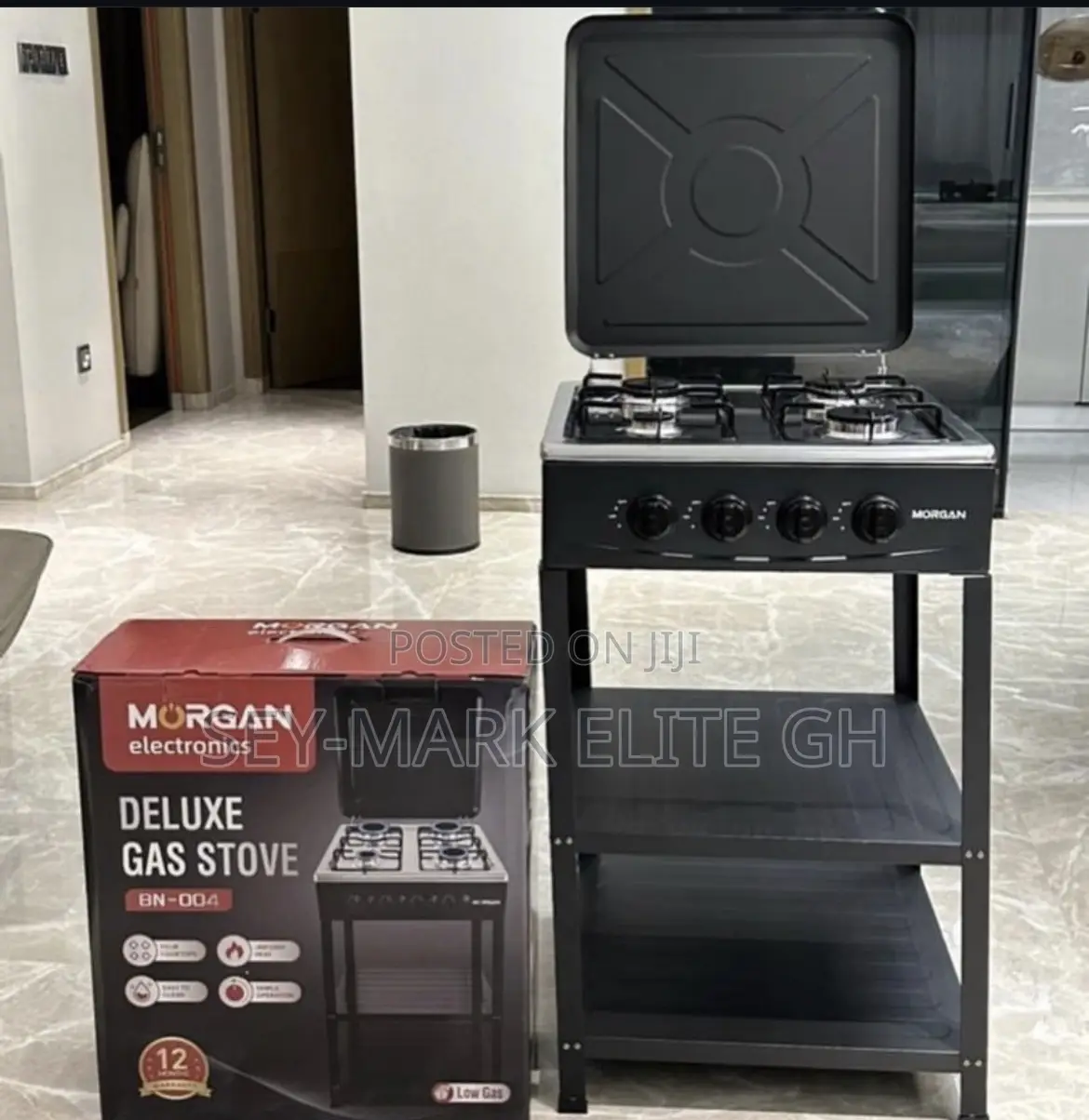 Morgan 4 Burner Gas Standing Stove