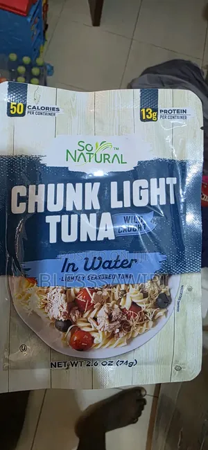 So Natural Chunk Light Tuna in Water Pouch