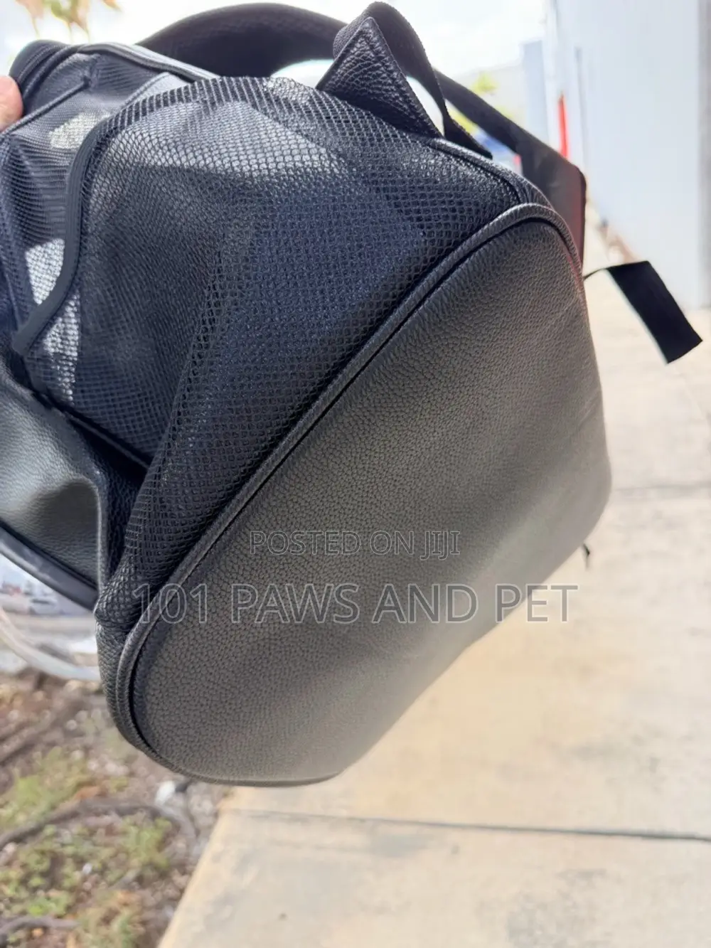 Black‎ Pet Backpack Carrier With Bubble Window Travel Carrier