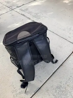 Black‎ Pet Backpack Carrier With Bubble Window Travel Carrier