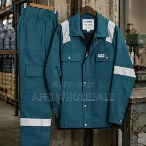 Premium Safety Wear Reflective Top and Down Overall Coverall Reflector