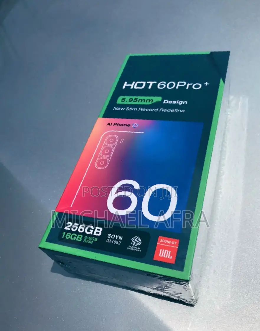 New Infinix Hot 60 Pro+ 256 GB Blue
