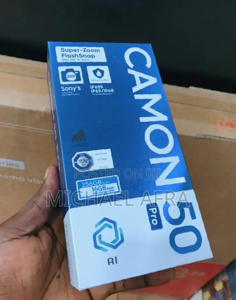 New Tecno Camon 50 Pro 256 GB Pink
