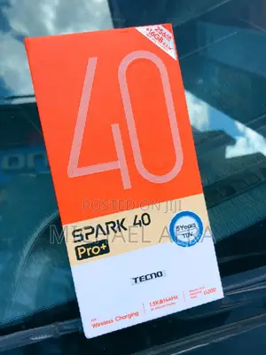 New Tecno Spark 40 Pro+ 256 GB Black
