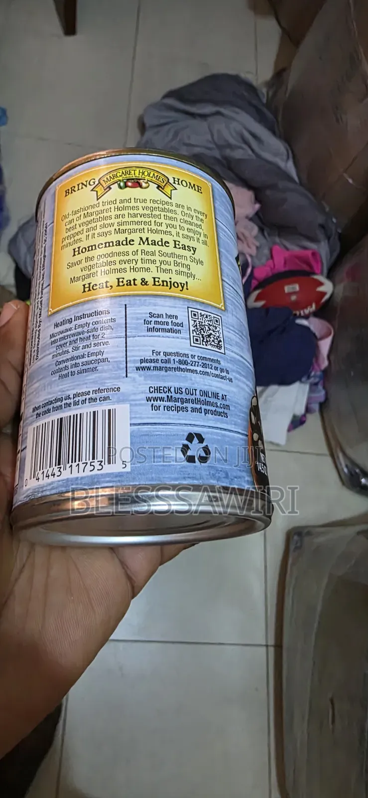 Margaret Holmes Seasoned Black Beans From USA
