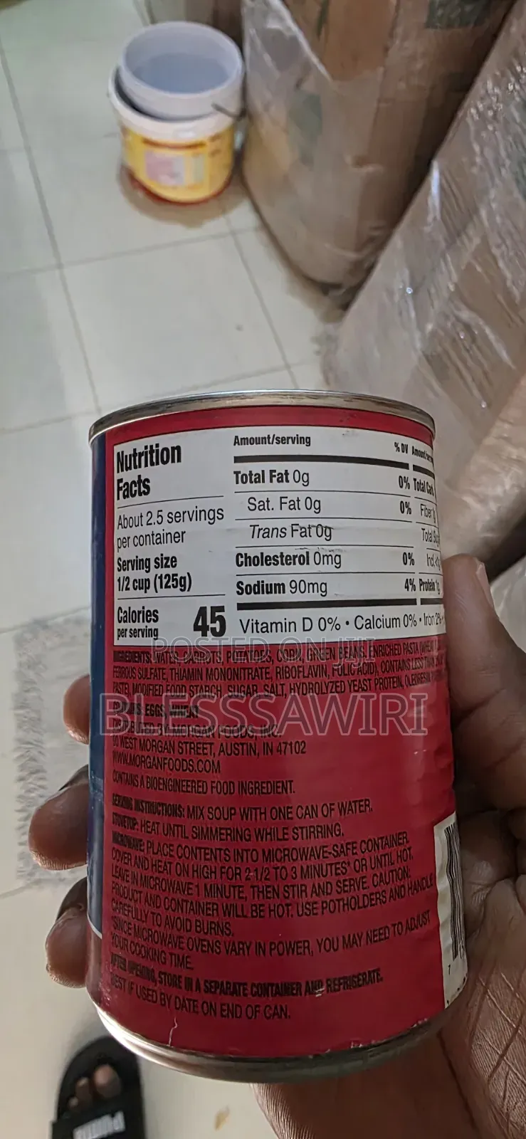 American Beauty Vegetable Condensed Soup