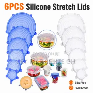 6 in 1 Silicone Stretch Food Cover