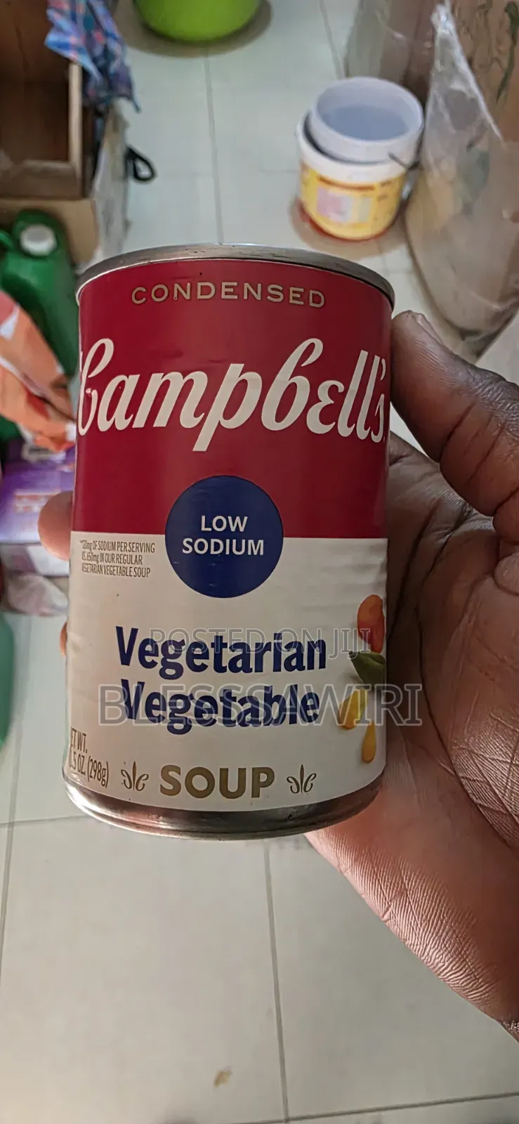 Campbell's Vegetarian Vegetable Soup Canned Condensed From USA