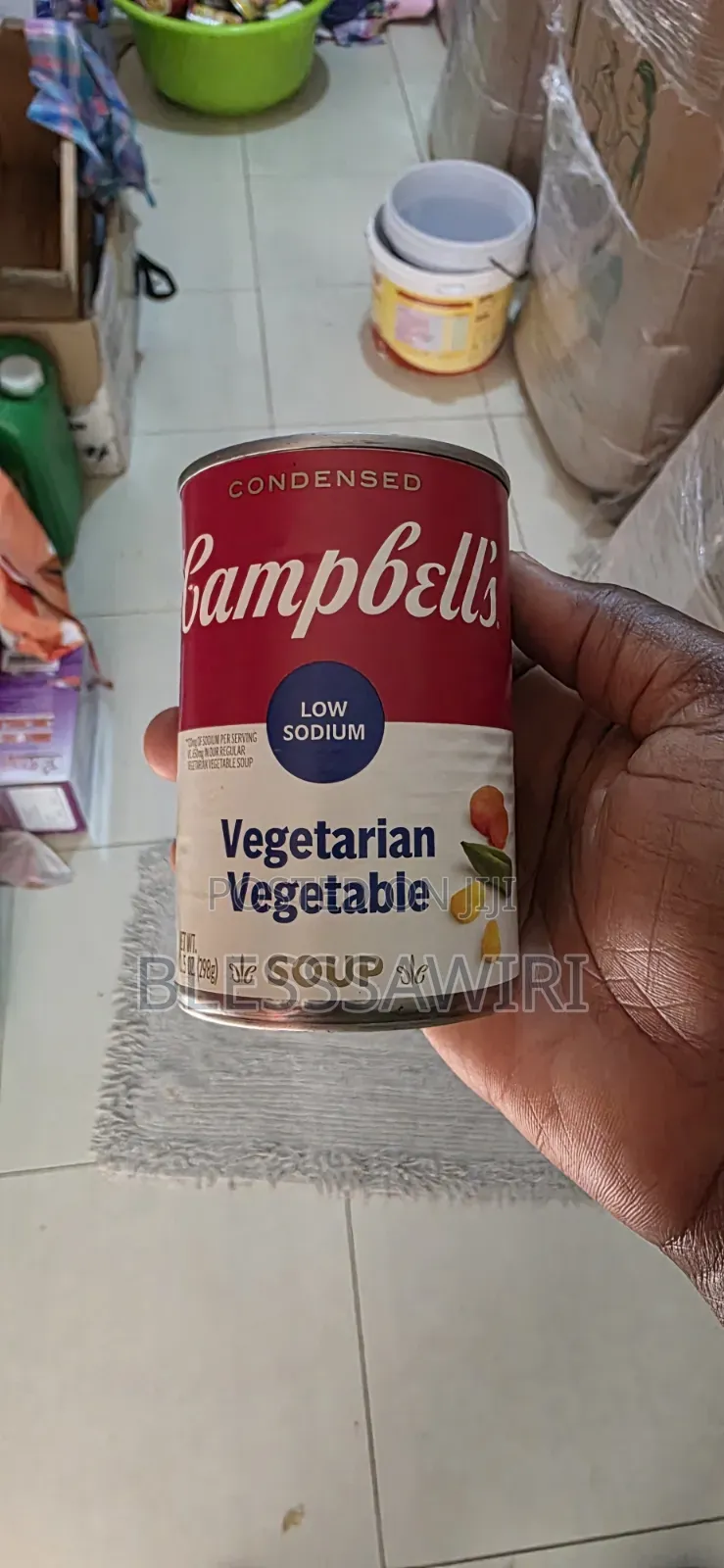 Campbell's Vegetarian Vegetable Soup Canned Condensed From USA