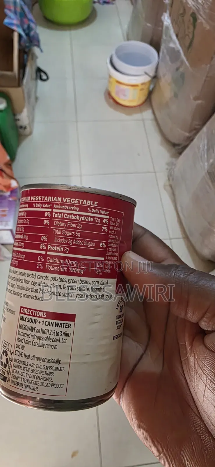 Campbell's Vegetarian Vegetable Soup Canned Condensed From USA