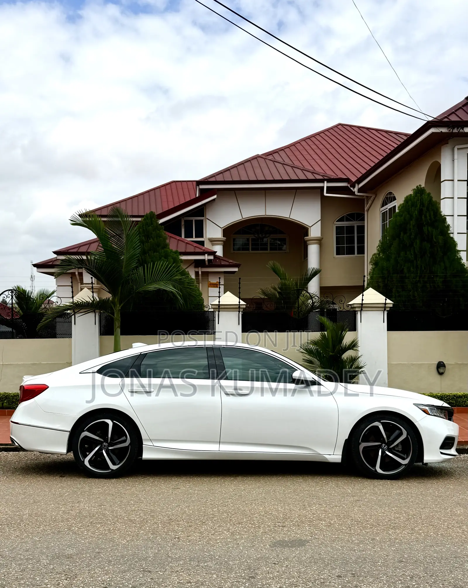 Honda Accord Sport (2.0L 4cyl Turbo 10A) 2019 White