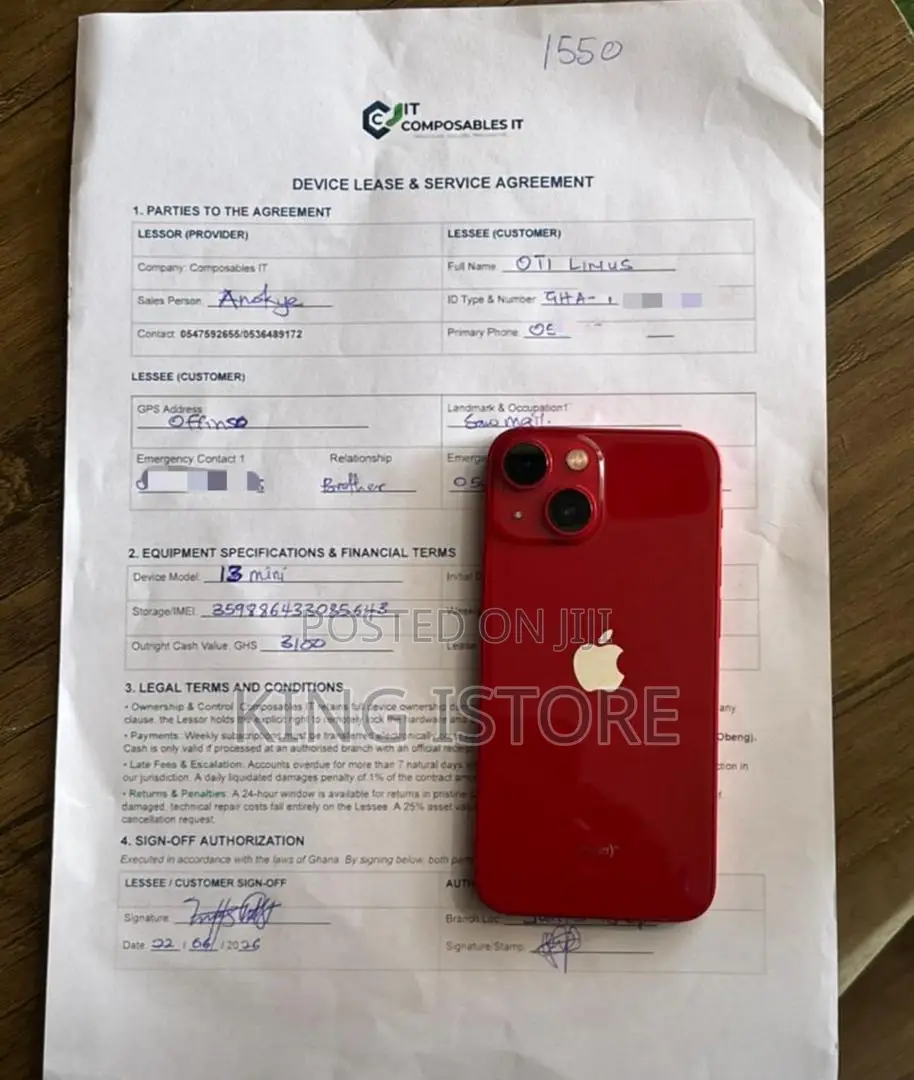 New Apple iPhone 13 128 GB Pink