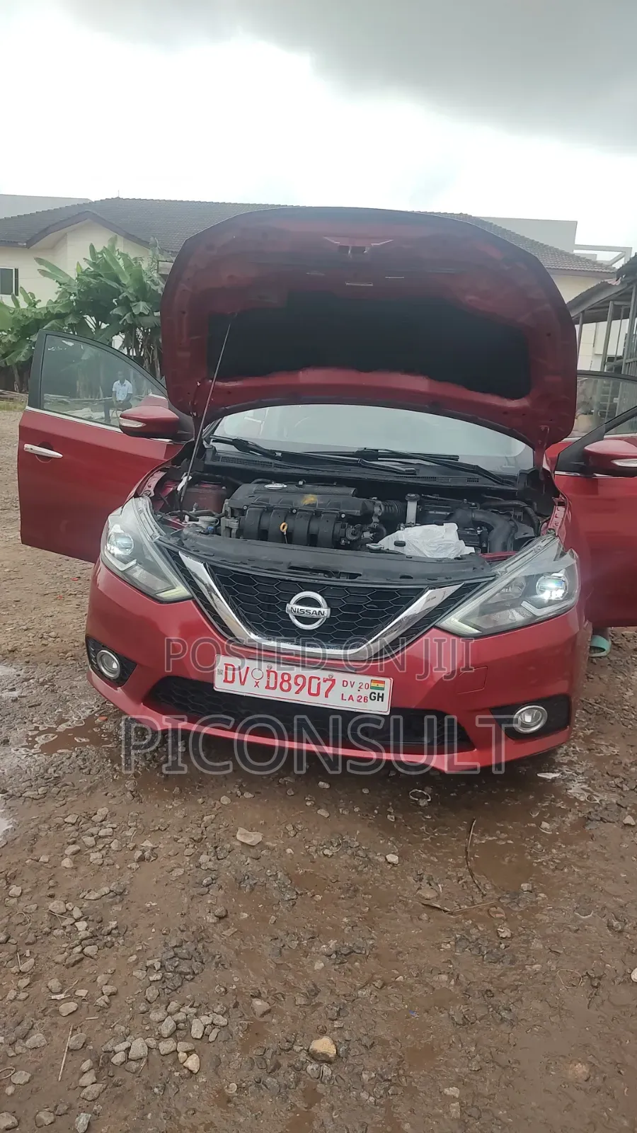 Nissan Sentra SL 2016 Burgundy