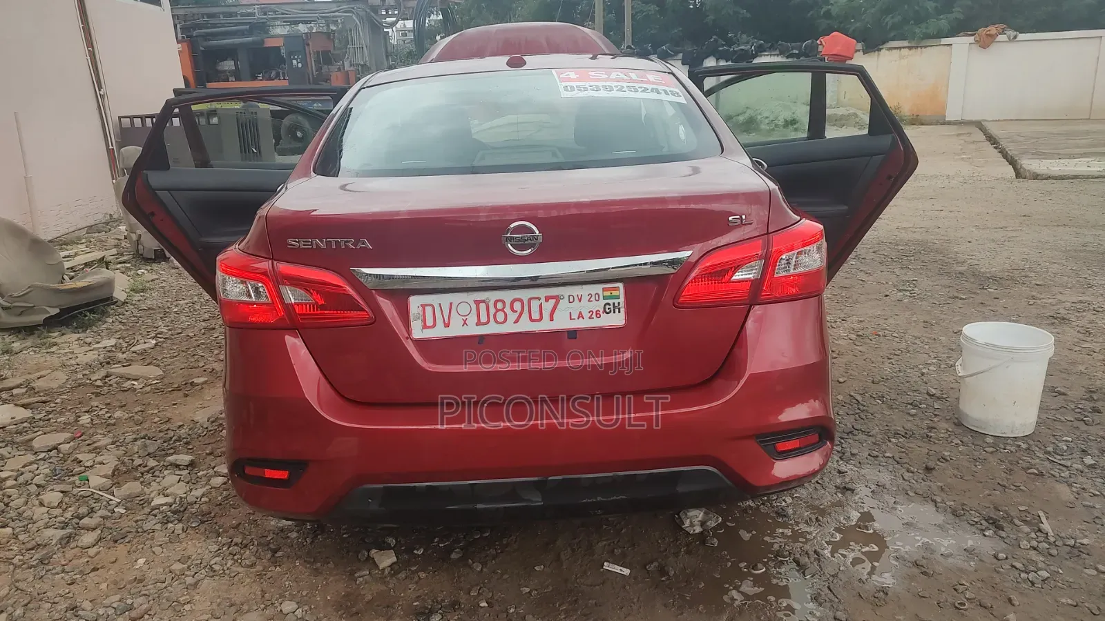 Nissan Sentra SL 2016 Burgundy