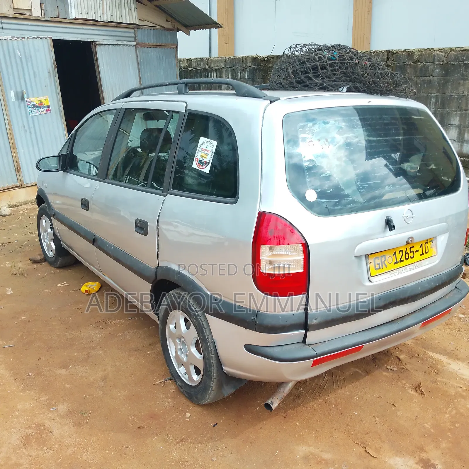 Opel Zafira 2.0T OPC 2011 Silver