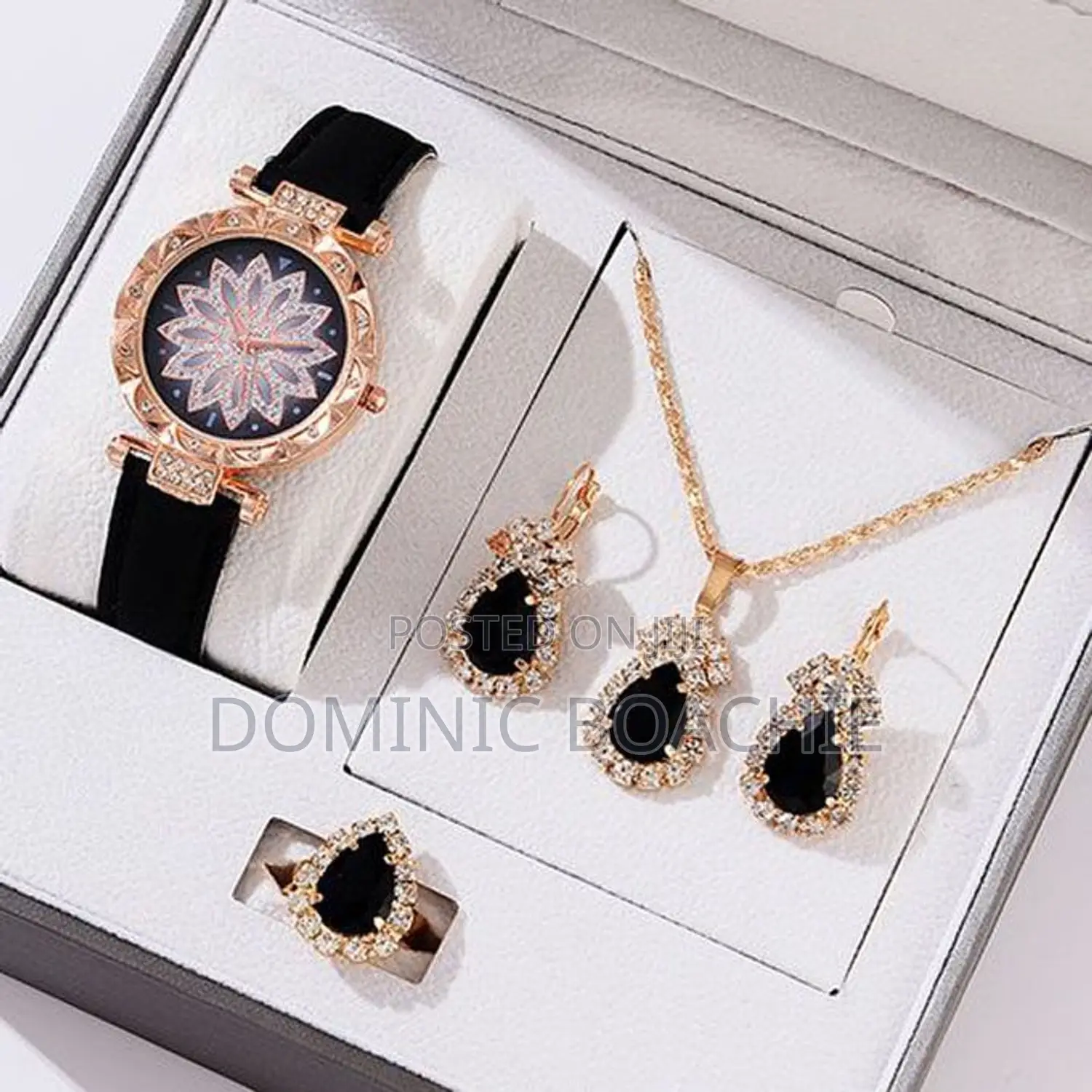 Necklace and Wrist Watch for Sale