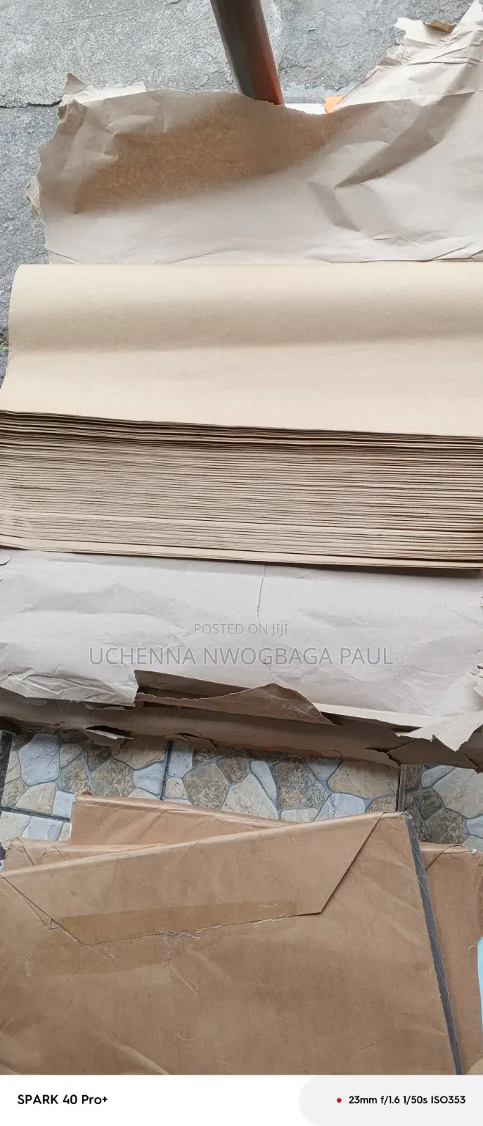 Brown Paper 250 Sheet