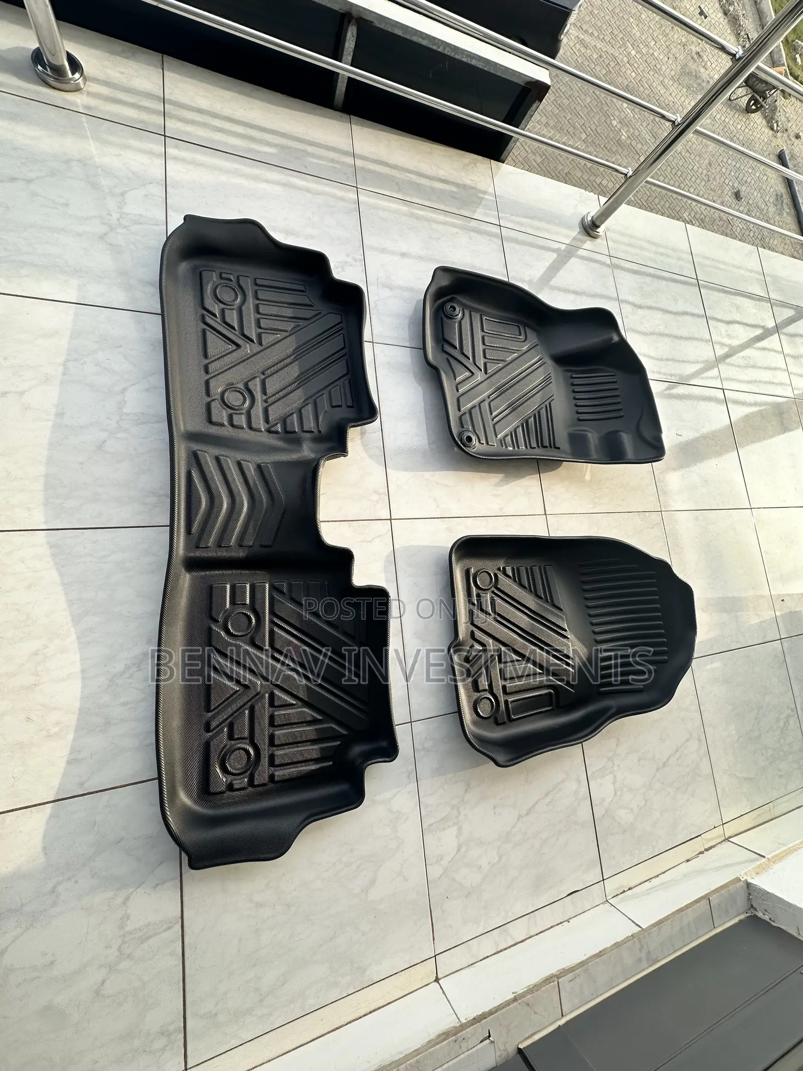 5D Premium Quality Rubber Floor Mat/Carpet for Honda CR-V 2023 to 2026