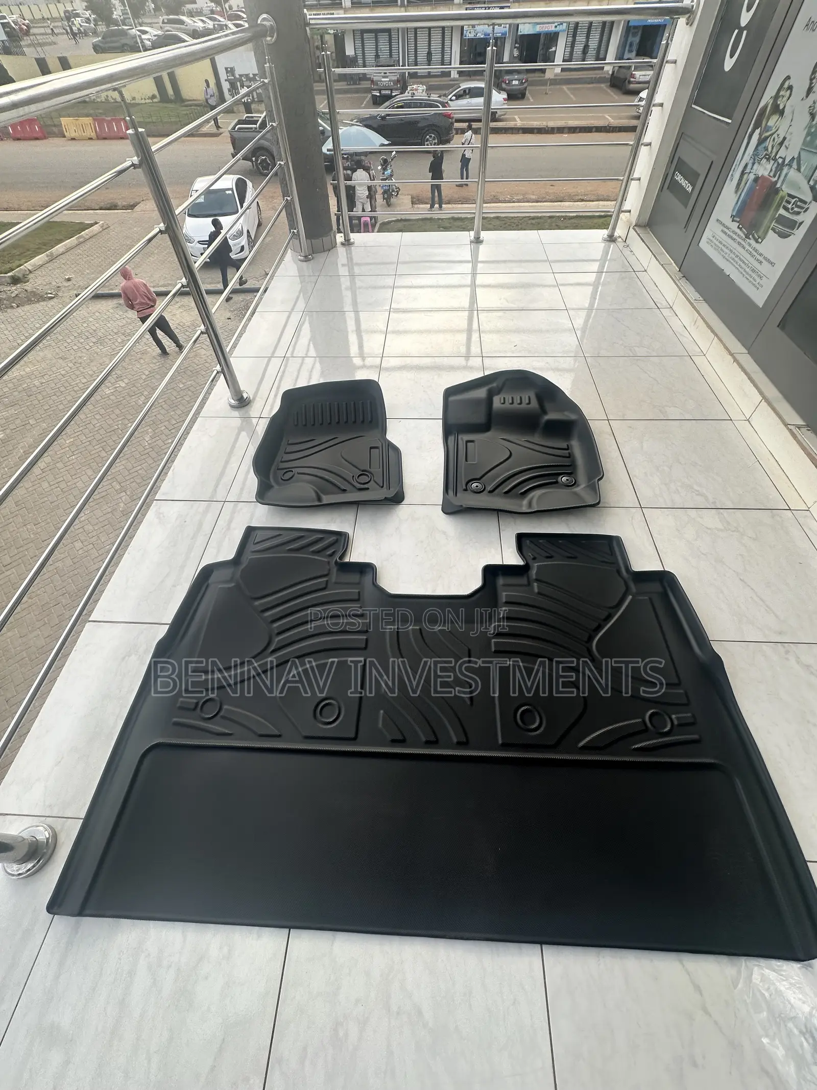 5D Premium Quality Rubber Floor Mat/Carpet for Ford F-150 2015 to 2024