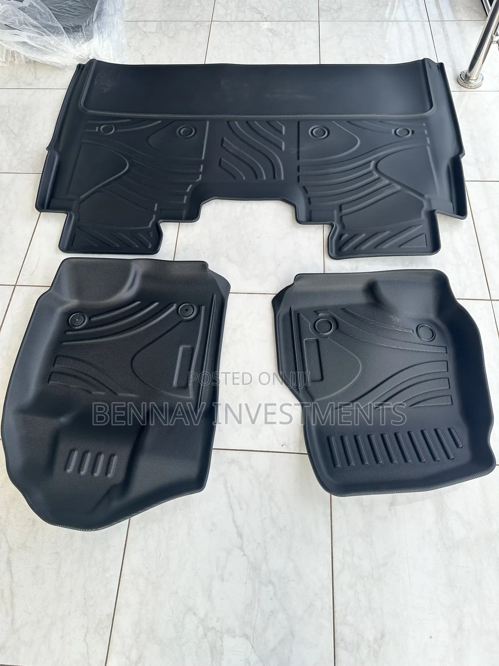 5D Premium Quality Rubber Floor Mat/Carpet for Ford F-150 2015 to 2024