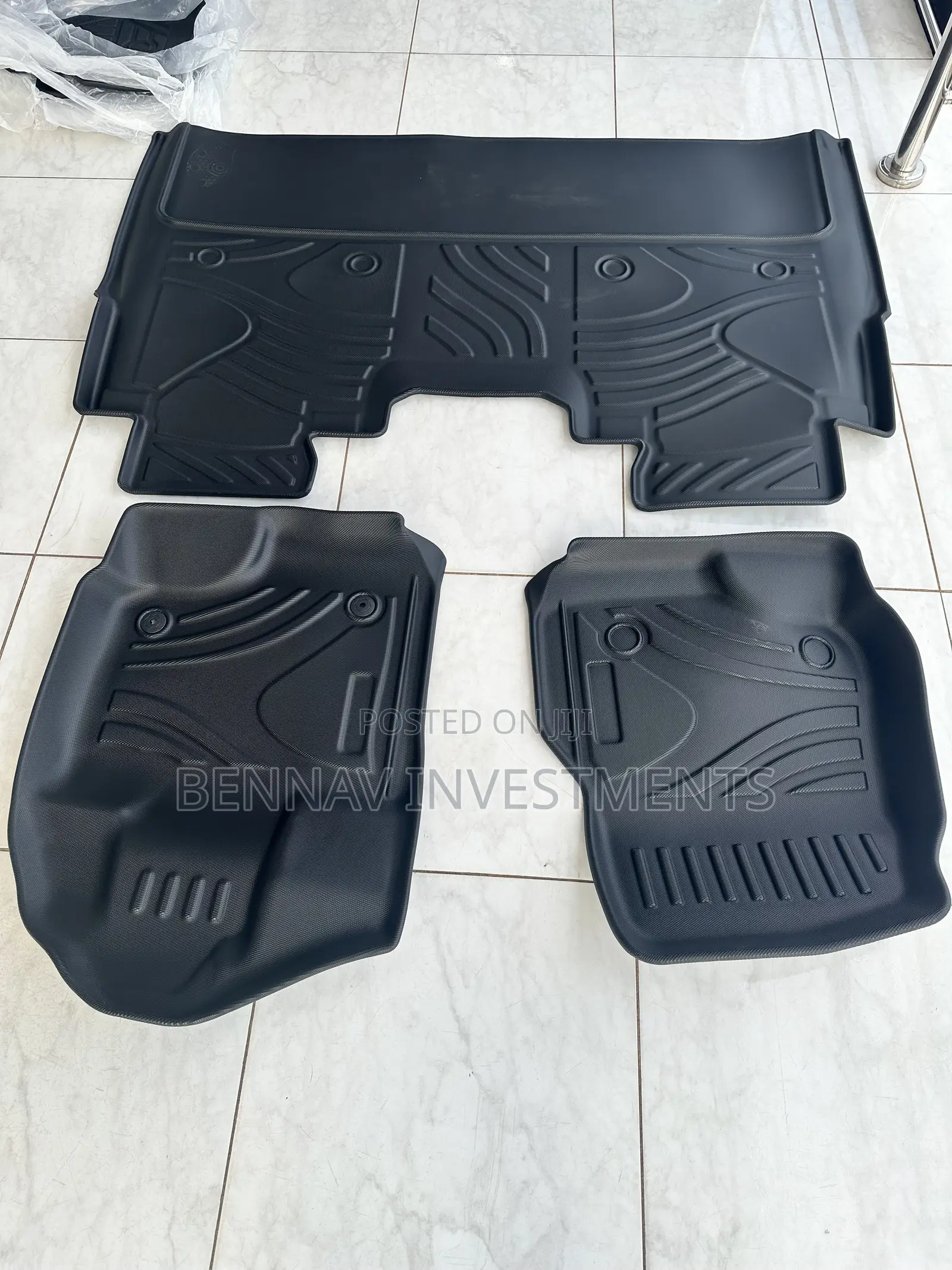 5D Premium Quality Rubber Floor Mat/Carpet for Ford F-150 2015 to 2024
