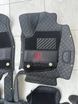 5D Premium Quality Leather Floor Mat/Carpet - Toyota RAV4 2019 to 2025