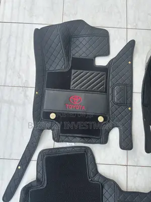 5D Premium Quality Leather Floor Mat/Carpet - Toyota RAV4 2013 to 2018