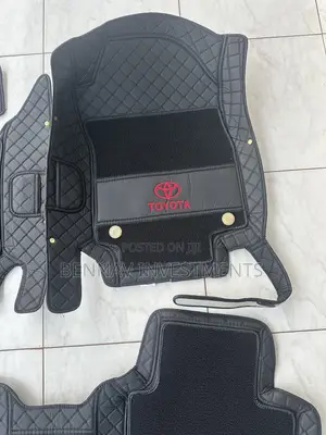 5D Premium Quality Leather Floor Mat/Carpet - Toyota RAV4 2013 to 2018