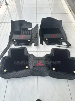 5D Premium Quality Leather Floor Mat/Carpet - Toyota RAV4 2013 to 2018