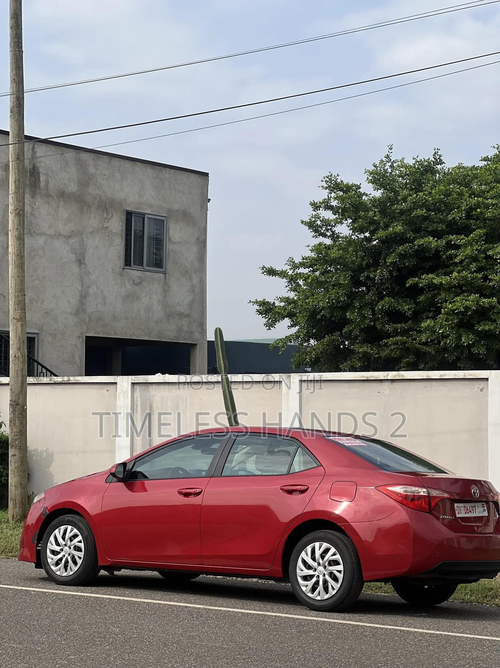 Toyota Corolla LE 4dr Sedan (1.8L 4cyl CVT) 2017 Red