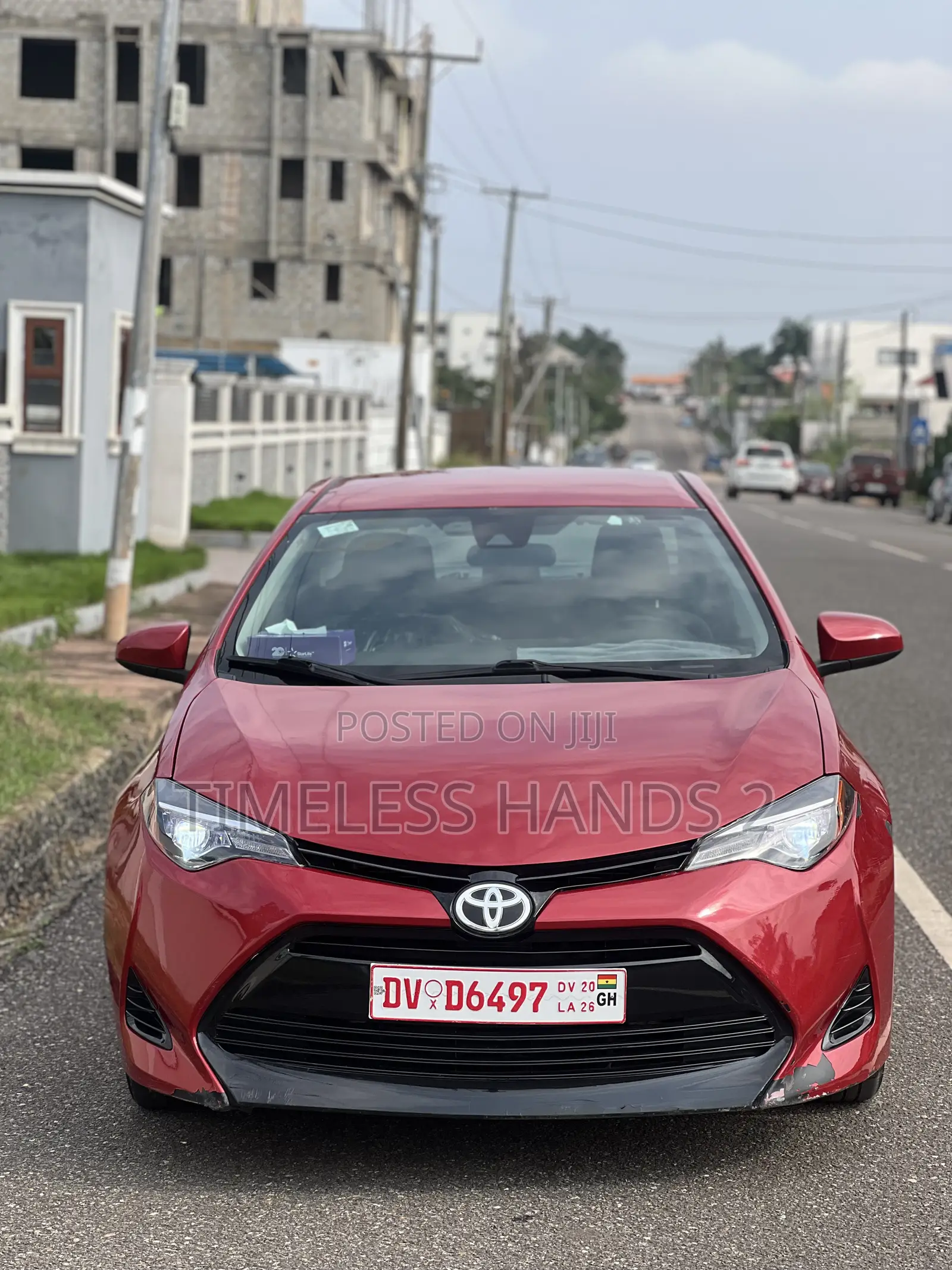 Toyota Corolla LE 4dr Sedan (1.8L 4cyl CVT) 2017 Red