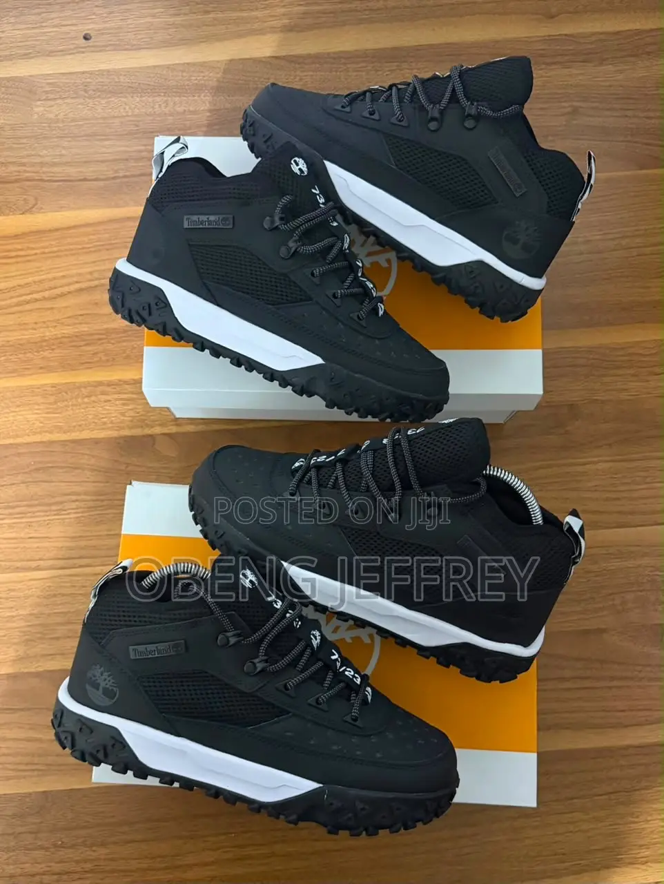 Original Timberland Motion 6 Black and White