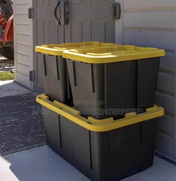 School Chopbox Greenmade 27 Gallon Tote —Heavy-Duty Storage Bin