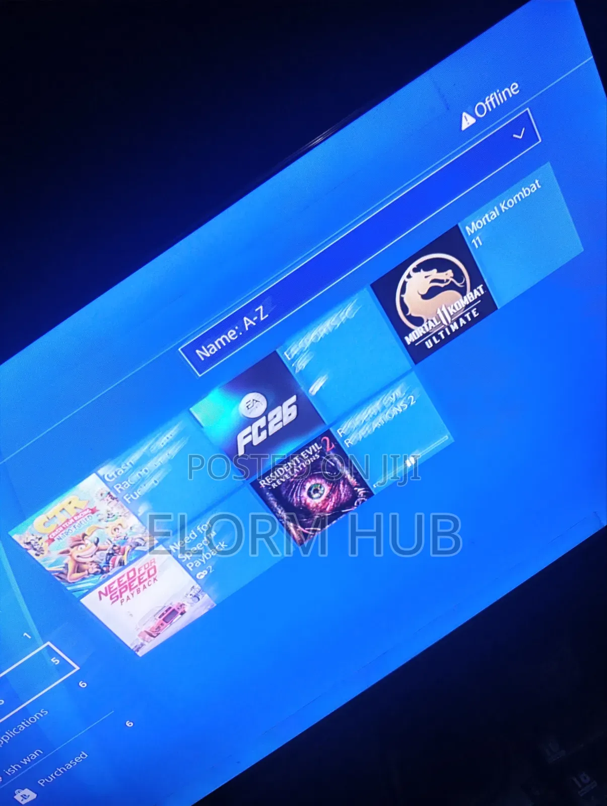 PS4 Slim Loaded With 4 Games 2 Controllers