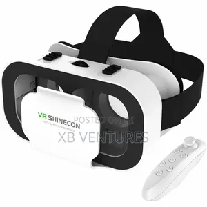 Virtual Reality 3D Glasses, With Bluetooth Remote Control