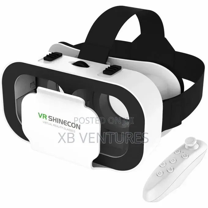 Virtual Reality 3D Glasses, With Bluetooth Remote Control