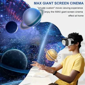 Virtual Reality 3D Glasses, With Bluetooth Remote Control