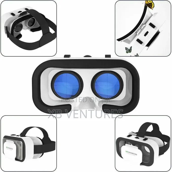 Virtual Reality 3D Glasses, With Bluetooth Remote Control