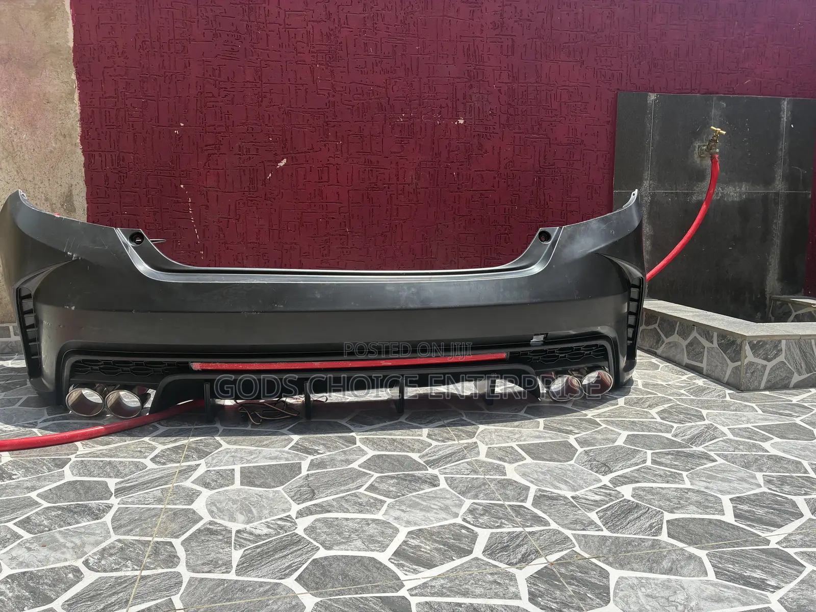 Complete Back Bumper Accord Black Edition-2021