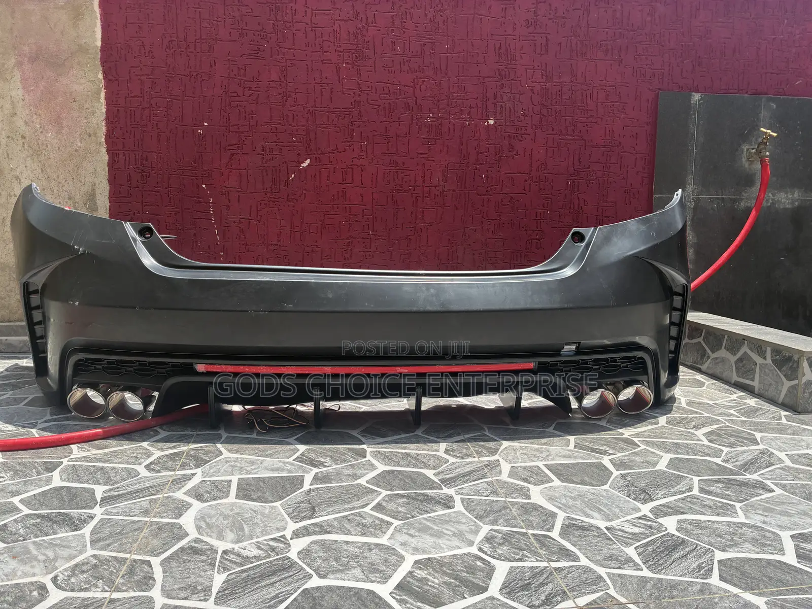 Complete Back Bumper Accord Black Edition-2021