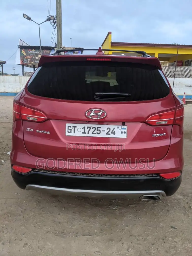 Hyundai Santa Fe 2014 Red
